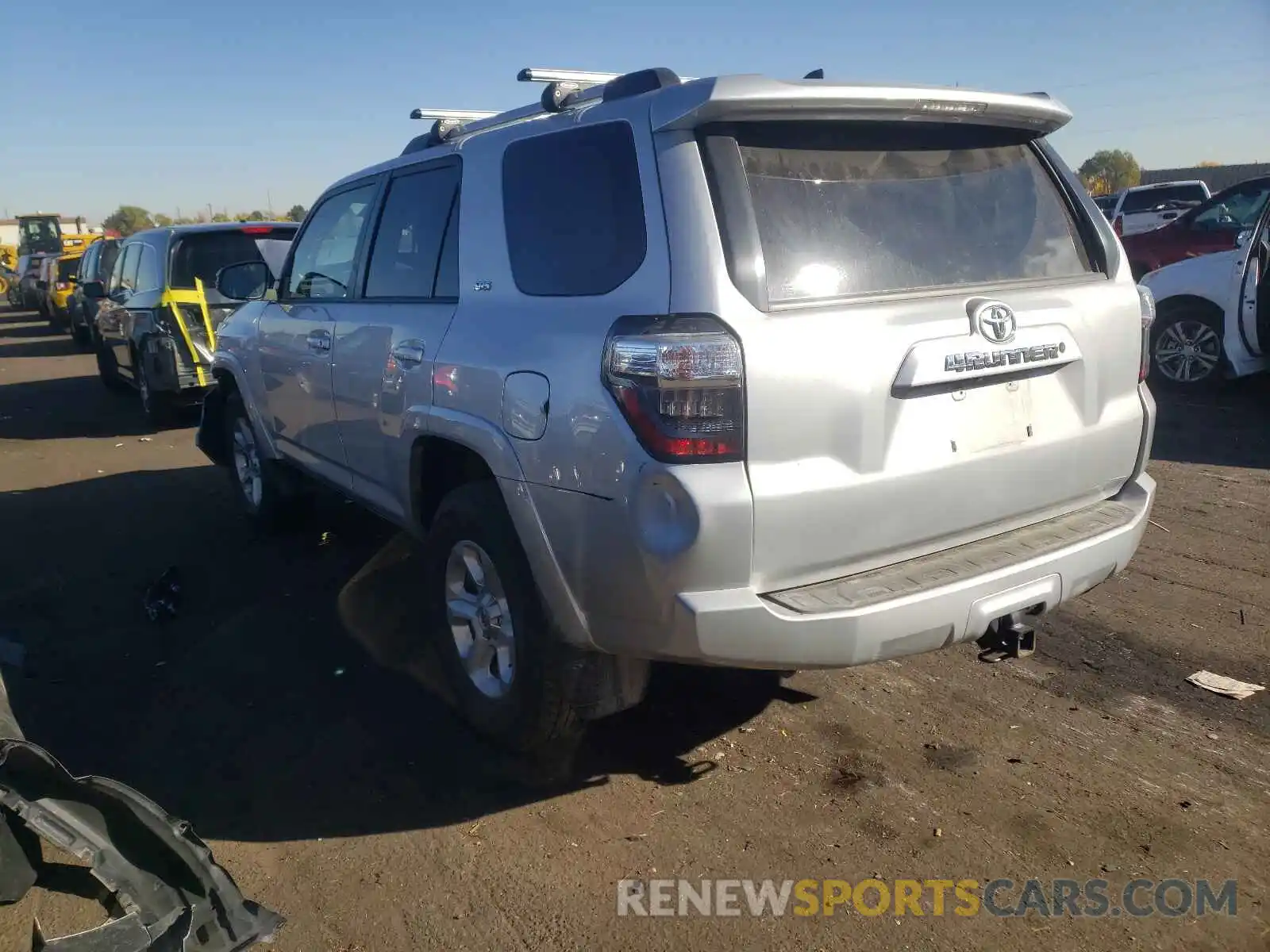 3 Photograph of a damaged car JTEBU5JR0K5693337 TOYOTA 4RUNNER 2019