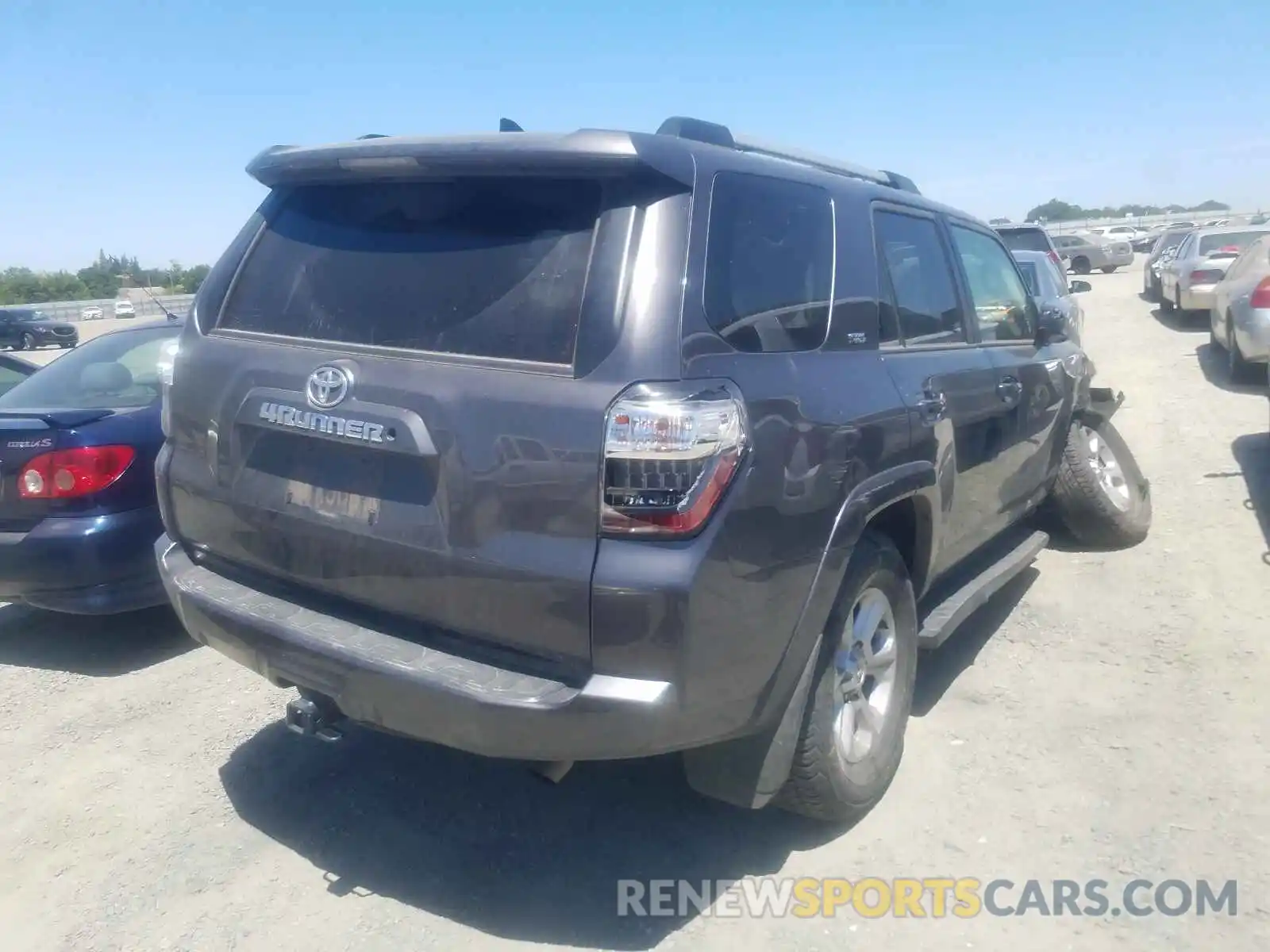 4 Photograph of a damaged car JTEBU5JR0K5697145 TOYOTA 4RUNNER 2019