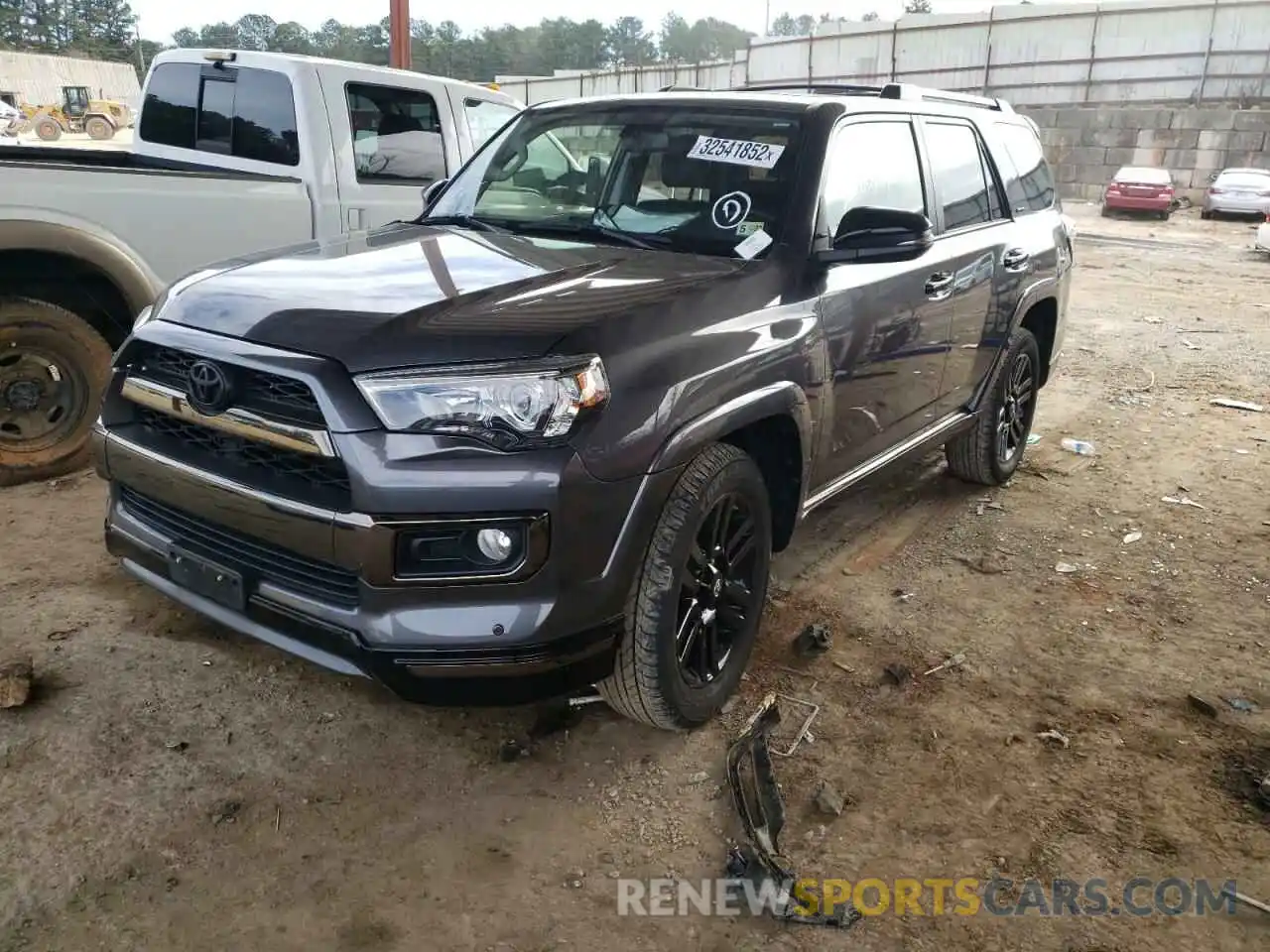 2 Photograph of a damaged car JTEBU5JR0K5700643 TOYOTA 4RUNNER 2019