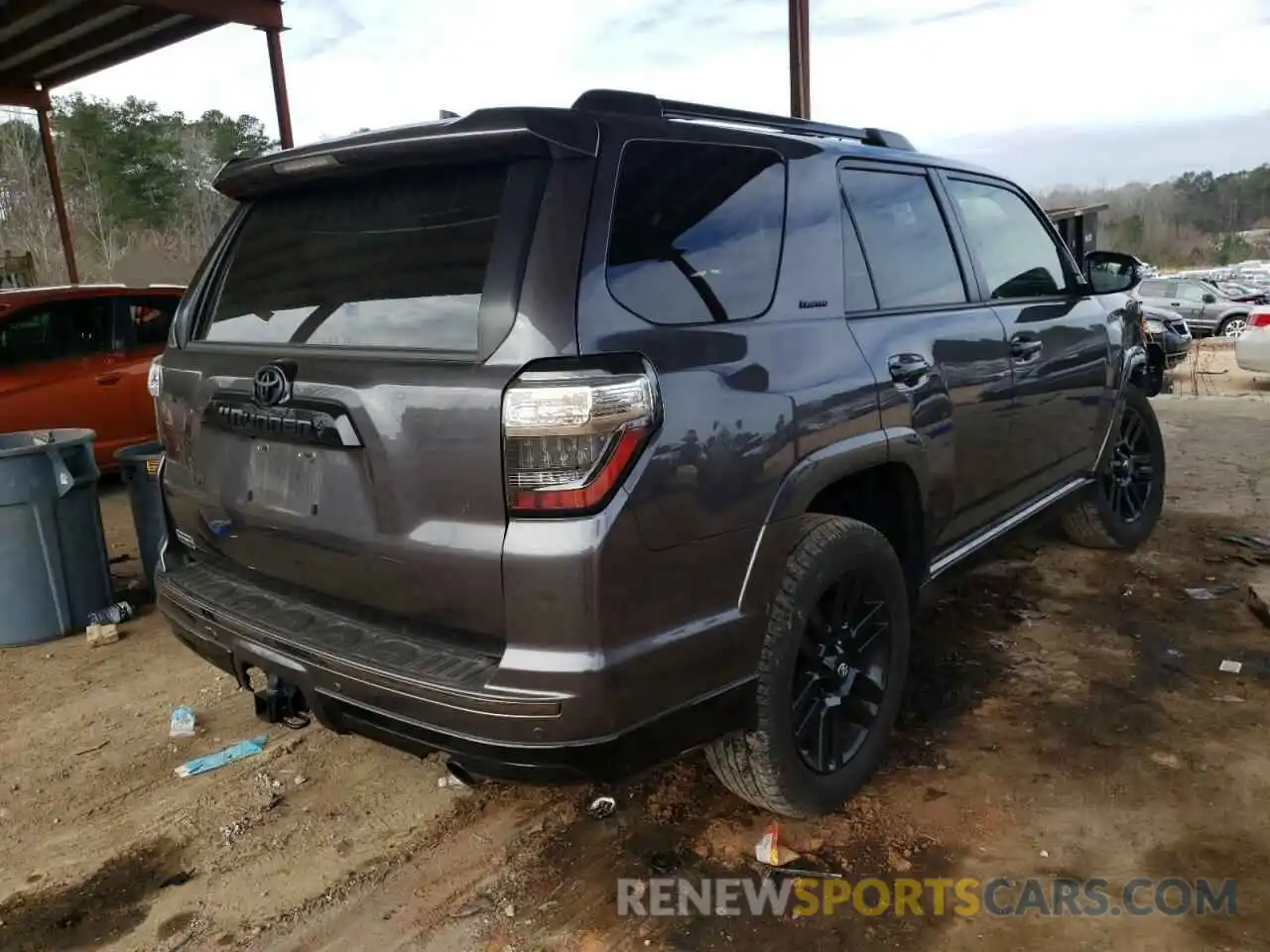 4 Фотография поврежденного автомобиля JTEBU5JR0K5700643 TOYOTA 4RUNNER 2019