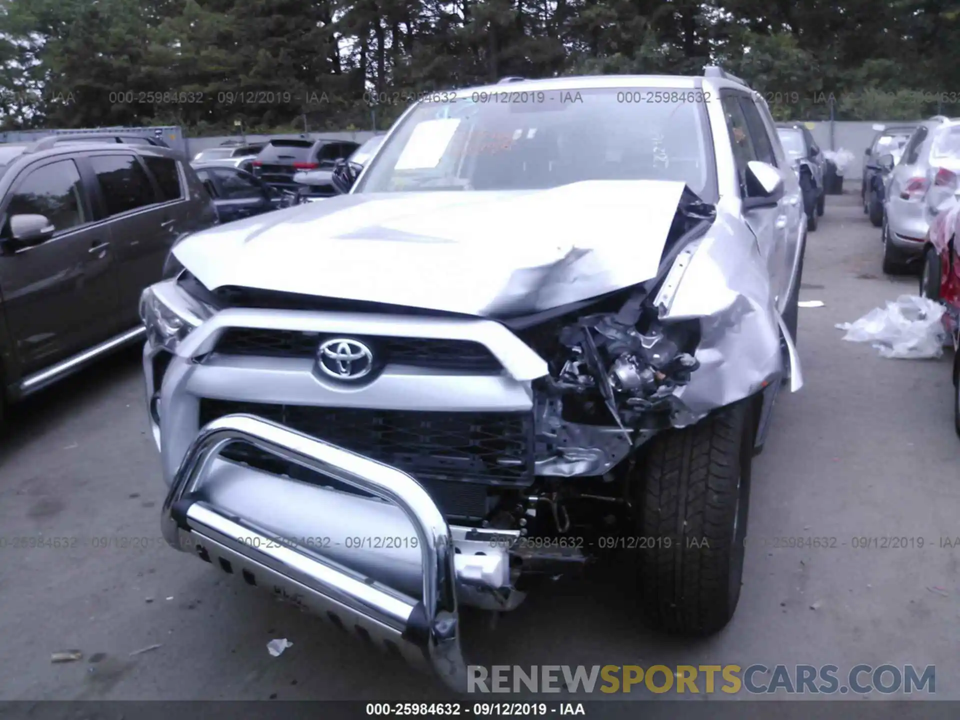 6 Photograph of a damaged car JTEBU5JR0K5702165 TOYOTA 4RUNNER 2019