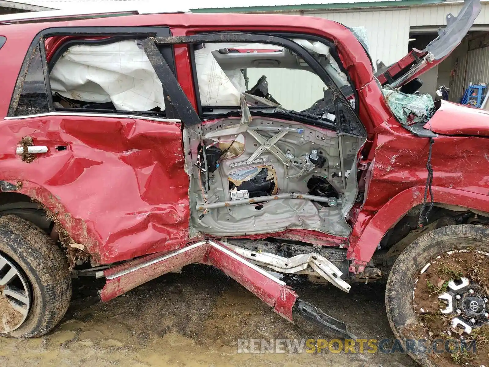 9 Фотография поврежденного автомобиля JTEBU5JR0K5703008 TOYOTA 4RUNNER 2019