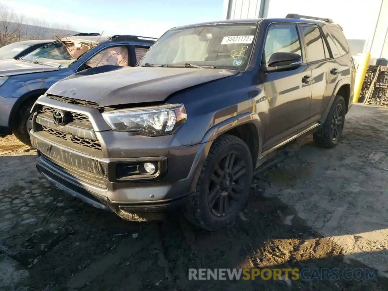 2 Фотография поврежденного автомобиля JTEBU5JR0K5703297 TOYOTA 4RUNNER 2019