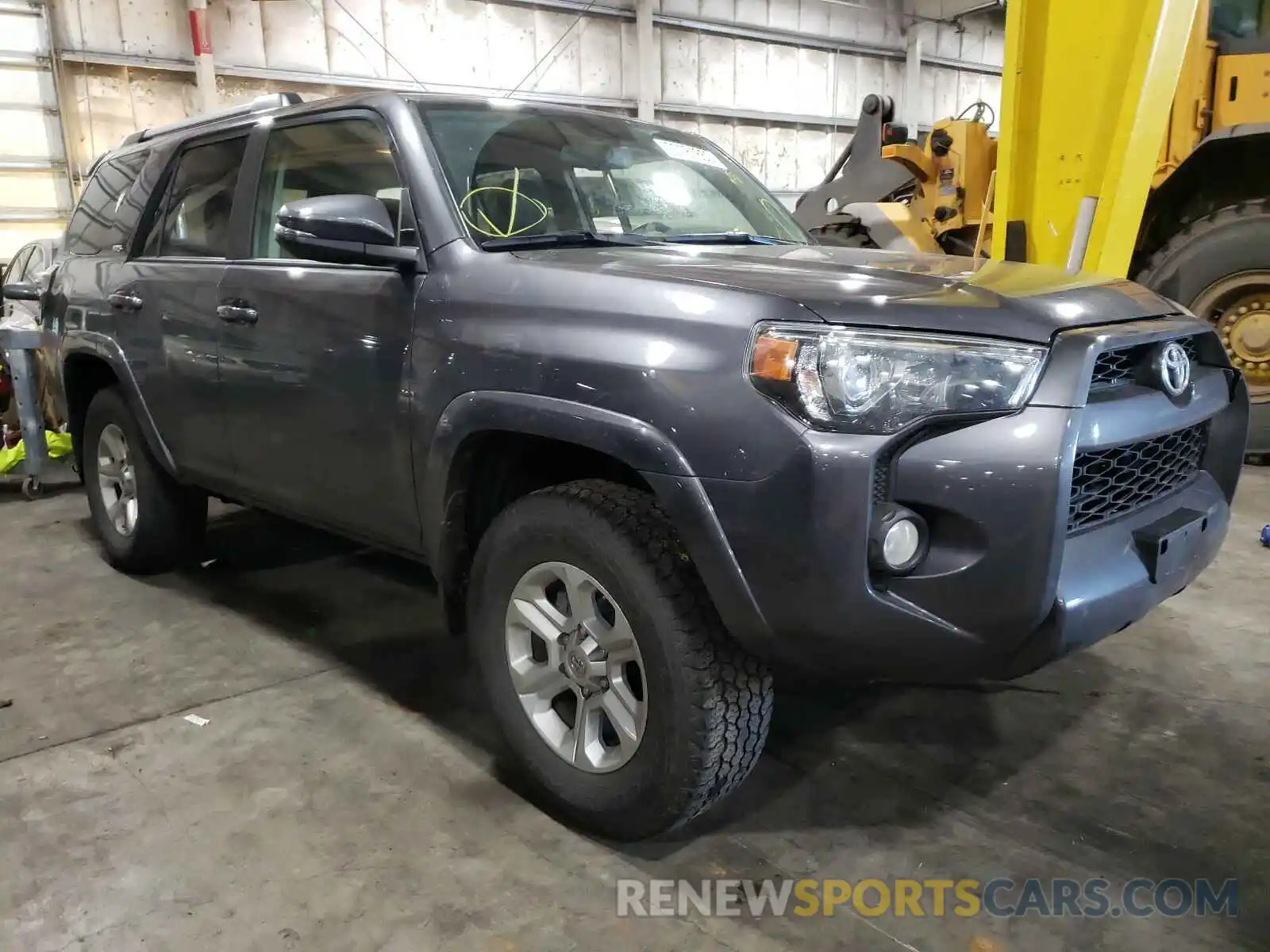 1 Photograph of a damaged car JTEBU5JR0K5705955 TOYOTA 4RUNNER 2019