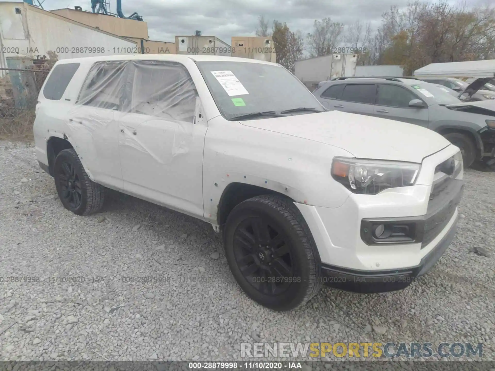 1 Photograph of a damaged car JTEBU5JR0K5713862 TOYOTA 4RUNNER 2019