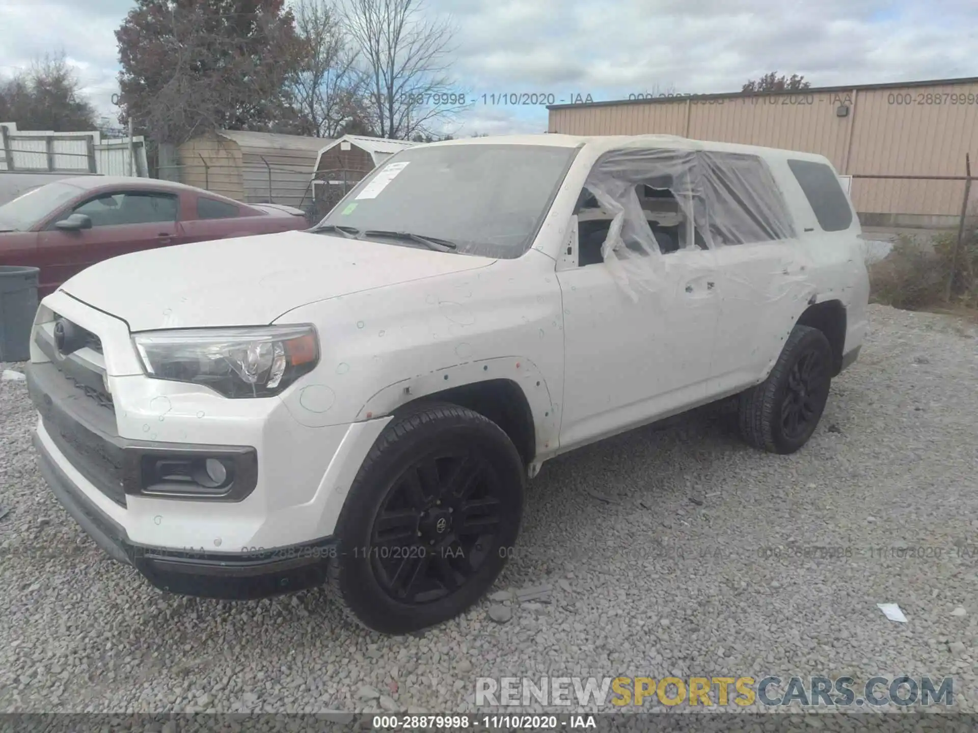 2 Photograph of a damaged car JTEBU5JR0K5713862 TOYOTA 4RUNNER 2019