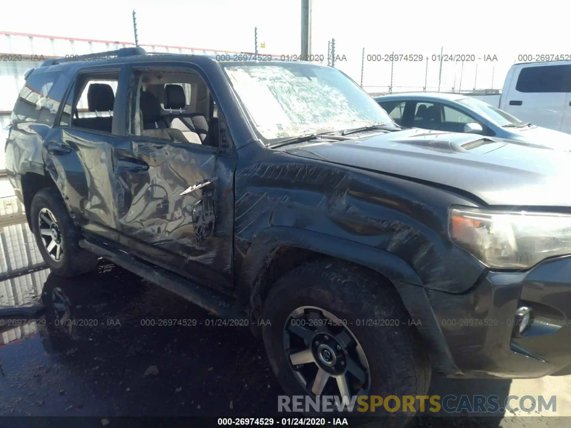 6 Photograph of a damaged car JTEBU5JR0K5714722 TOYOTA 4RUNNER 2019