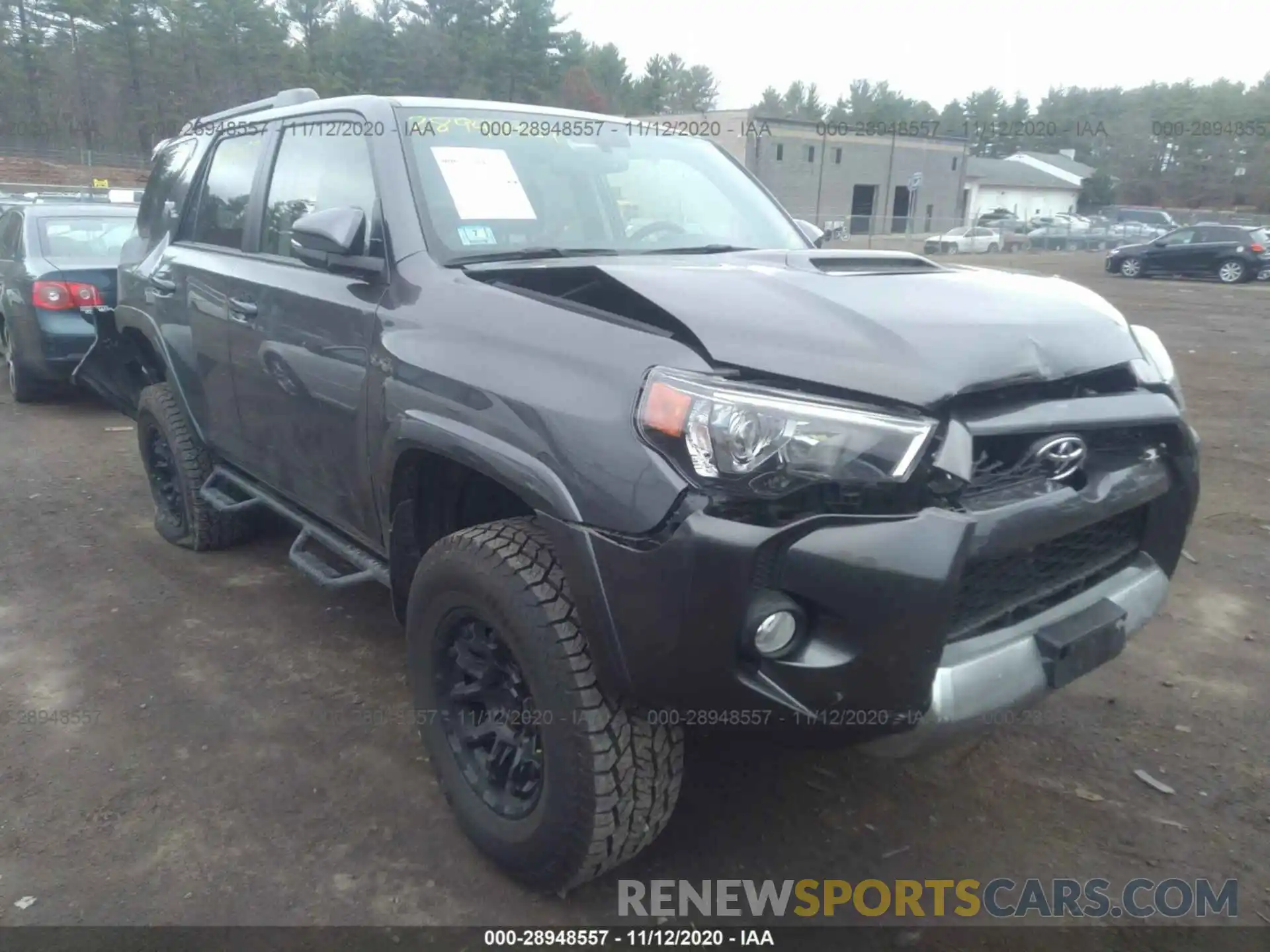 1 Photograph of a damaged car JTEBU5JR0K5715756 TOYOTA 4RUNNER 2019