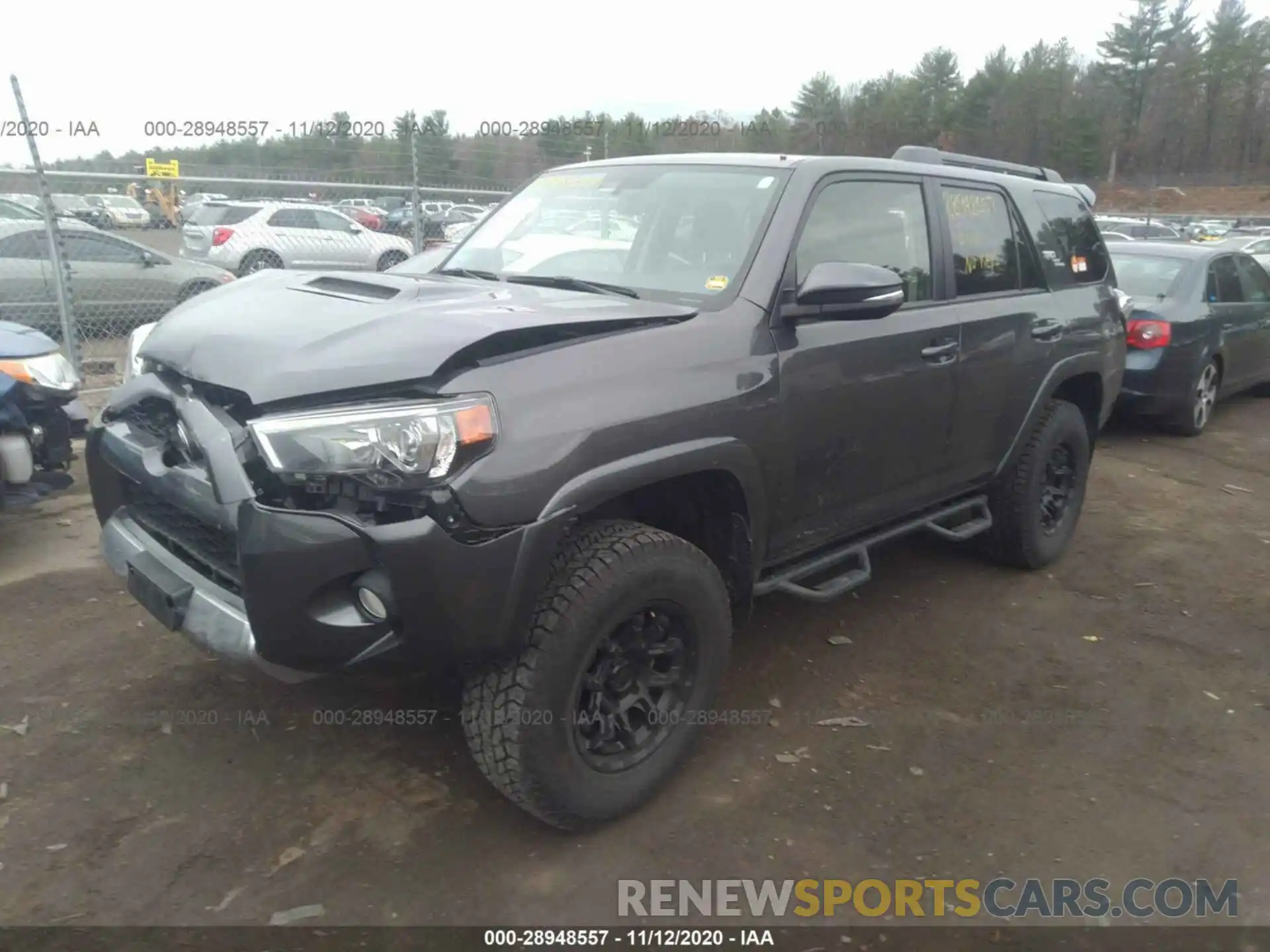 2 Photograph of a damaged car JTEBU5JR0K5715756 TOYOTA 4RUNNER 2019