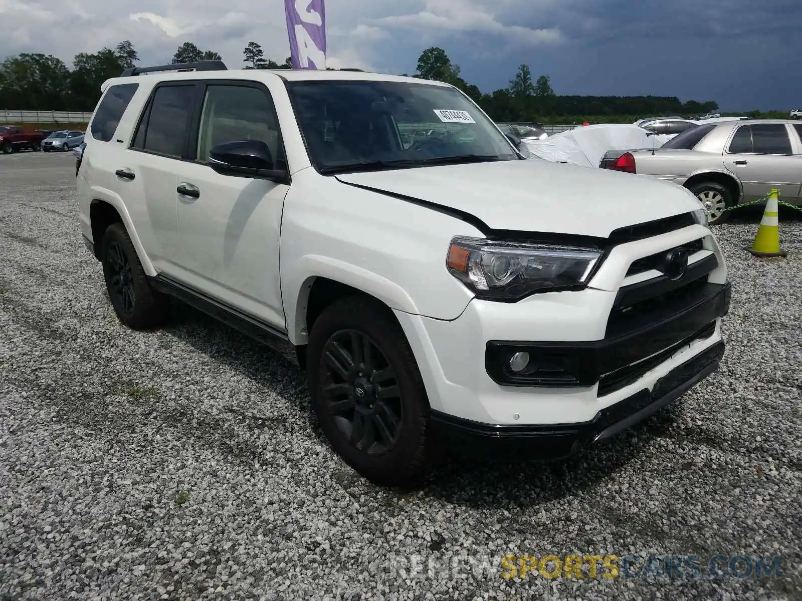 1 Photograph of a damaged car JTEBU5JR0K5716325 TOYOTA 4RUNNER 2019