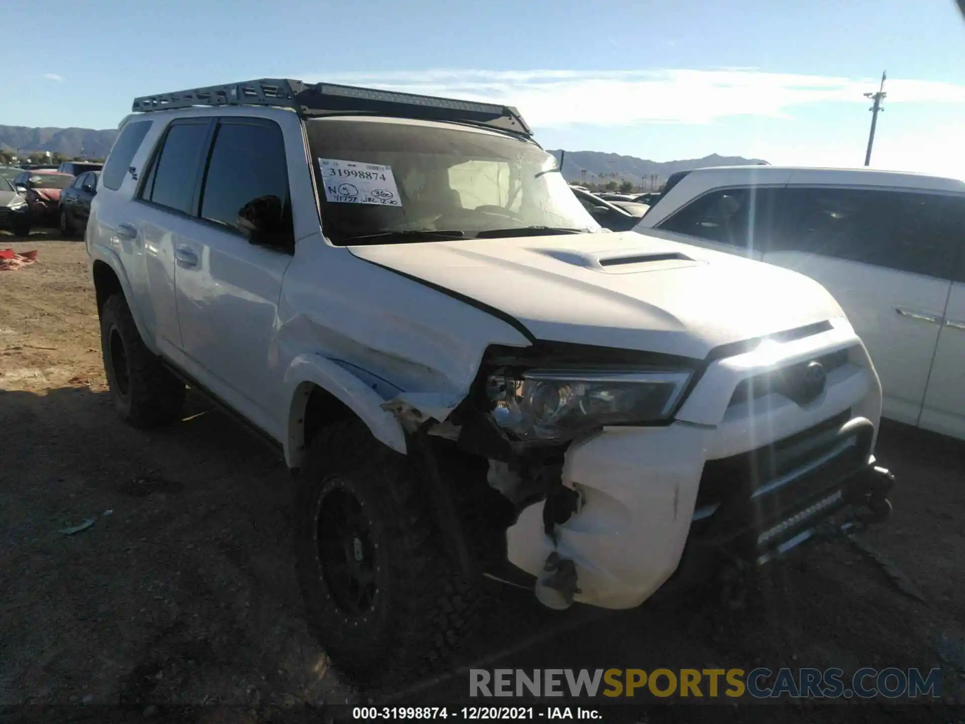 1 Photograph of a damaged car JTEBU5JR0K5717331 TOYOTA 4RUNNER 2019