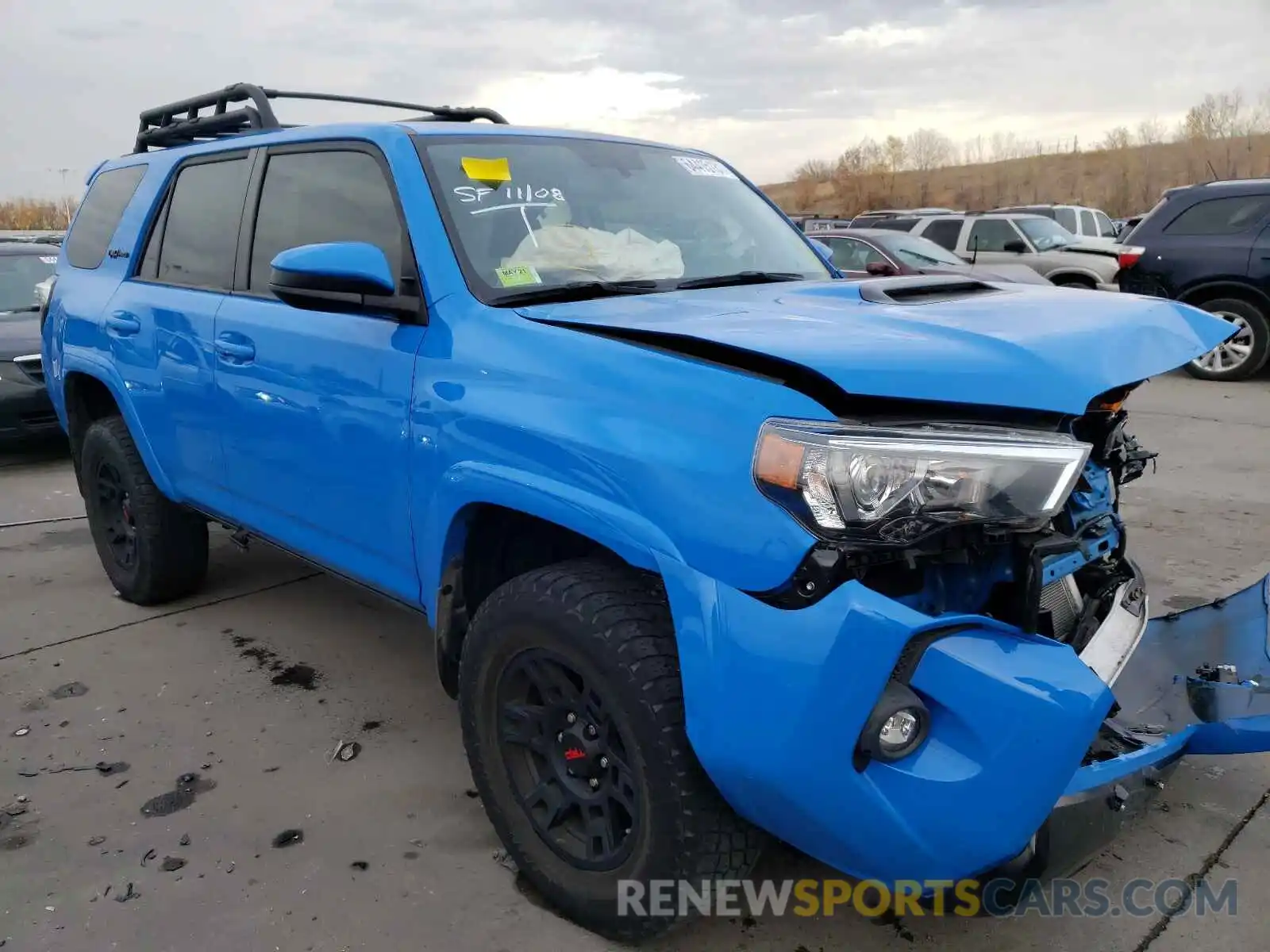 1 Photograph of a damaged car JTEBU5JR0K5718060 TOYOTA 4RUNNER 2019