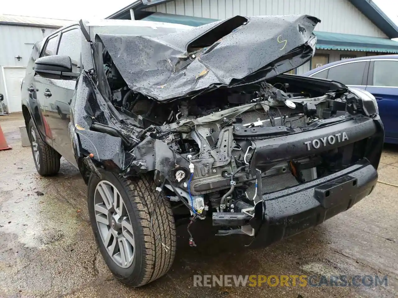 1 Photograph of a damaged car JTEBU5JR0K5721508 TOYOTA 4RUNNER 2019