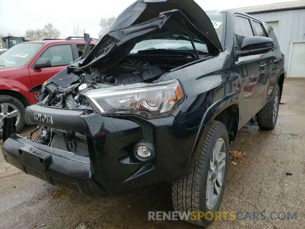 2 Photograph of a damaged car JTEBU5JR0K5721508 TOYOTA 4RUNNER 2019