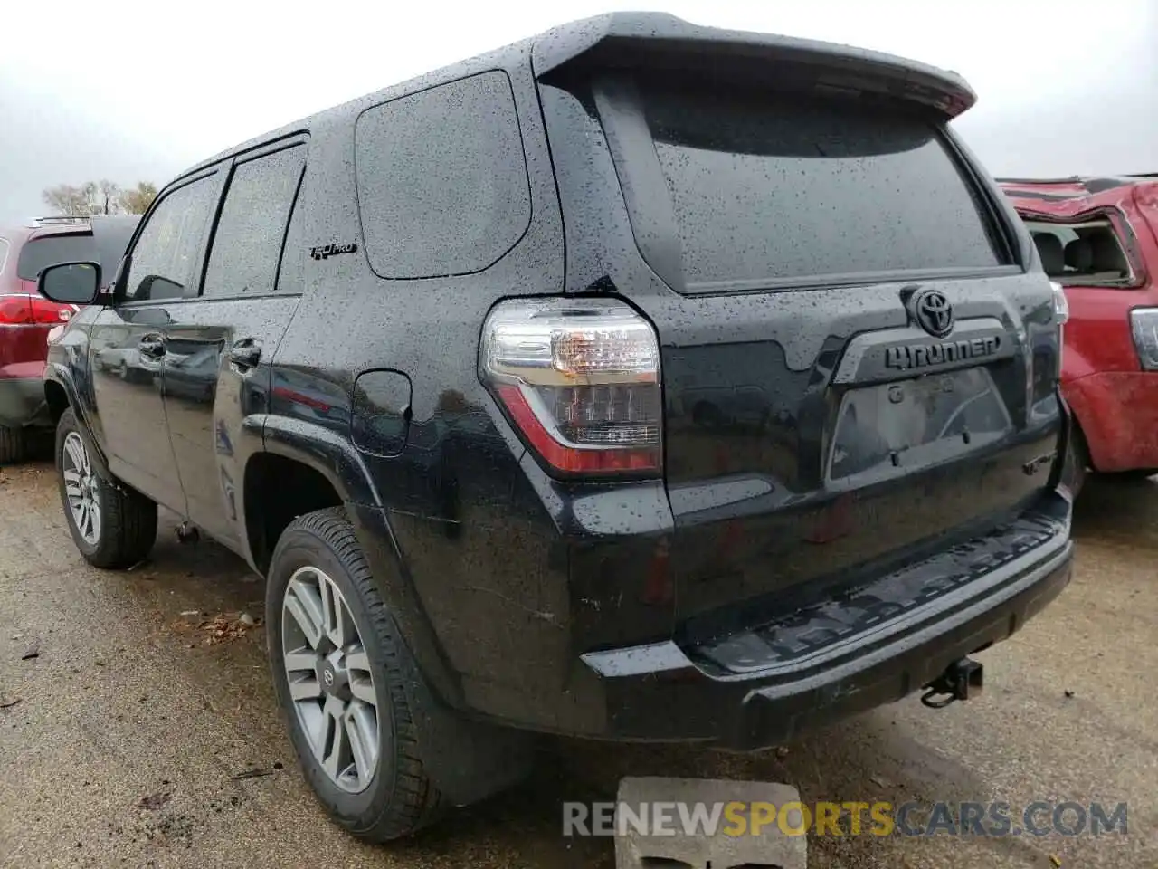 3 Фотография поврежденного автомобиля JTEBU5JR0K5721508 TOYOTA 4RUNNER 2019