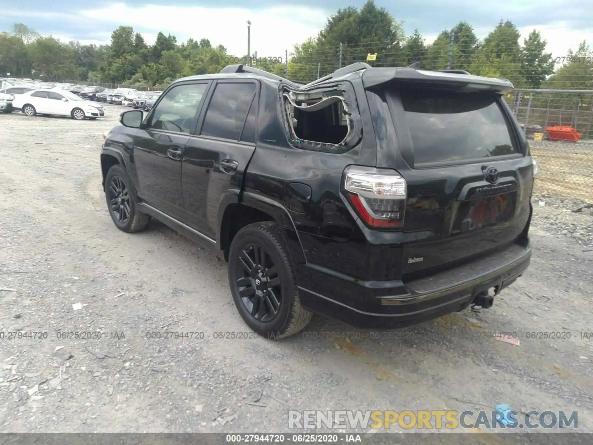 3 Фотография поврежденного автомобиля JTEBU5JR0K5722500 TOYOTA 4RUNNER 2019