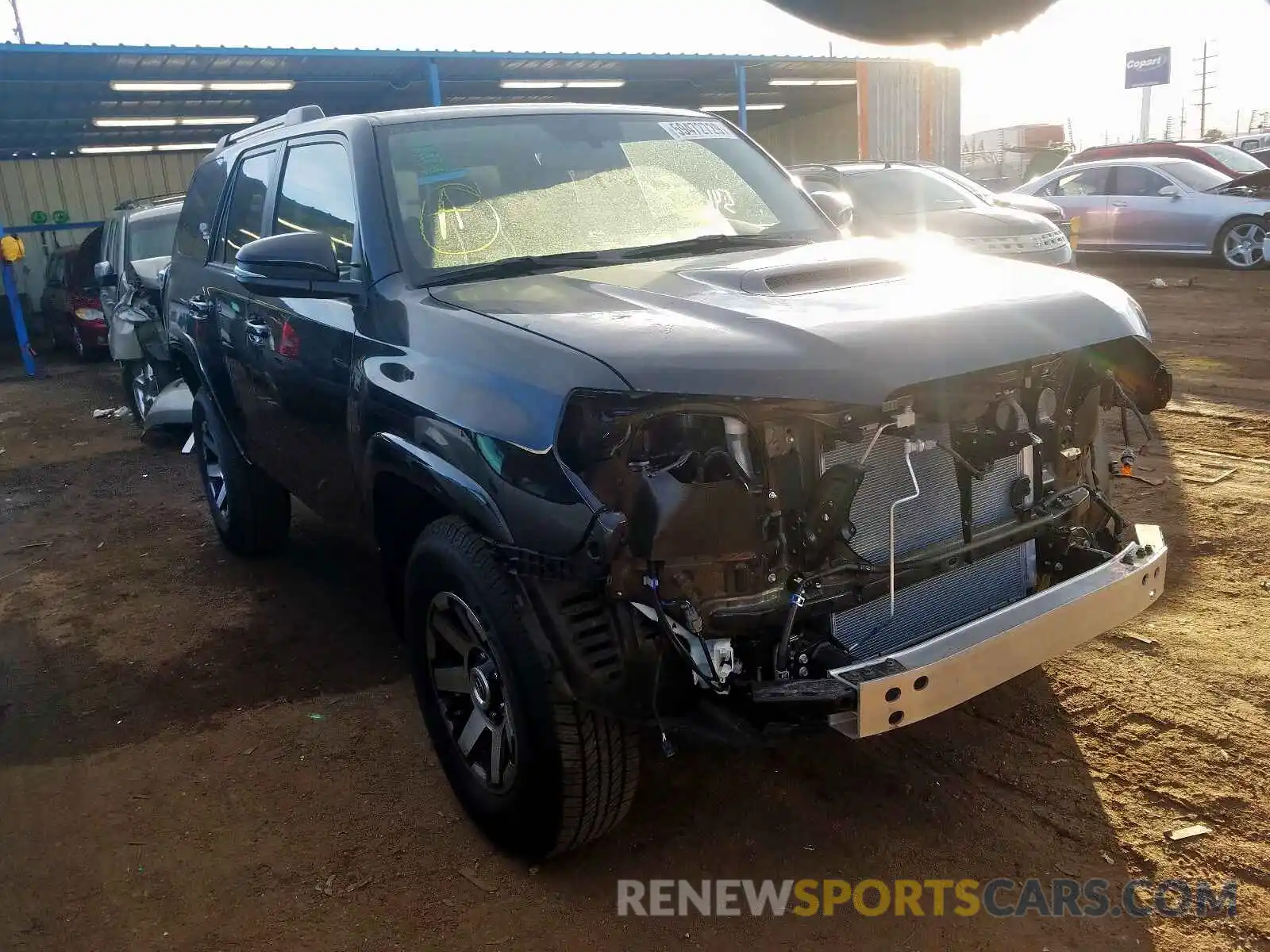 1 Photograph of a damaged car JTEBU5JR0K5723257 TOYOTA 4RUNNER 2019