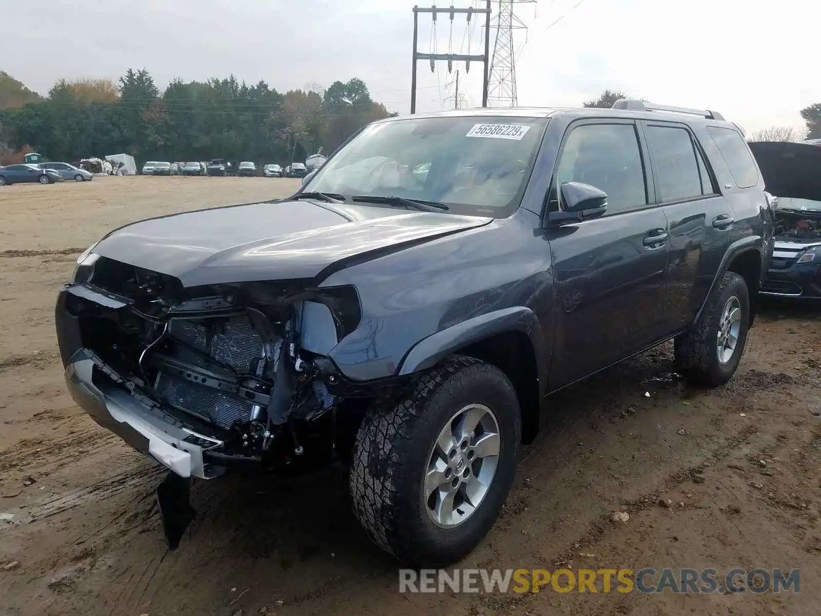 2 Photograph of a damaged car JTEBU5JR0K5723873 TOYOTA 4RUNNER 2019