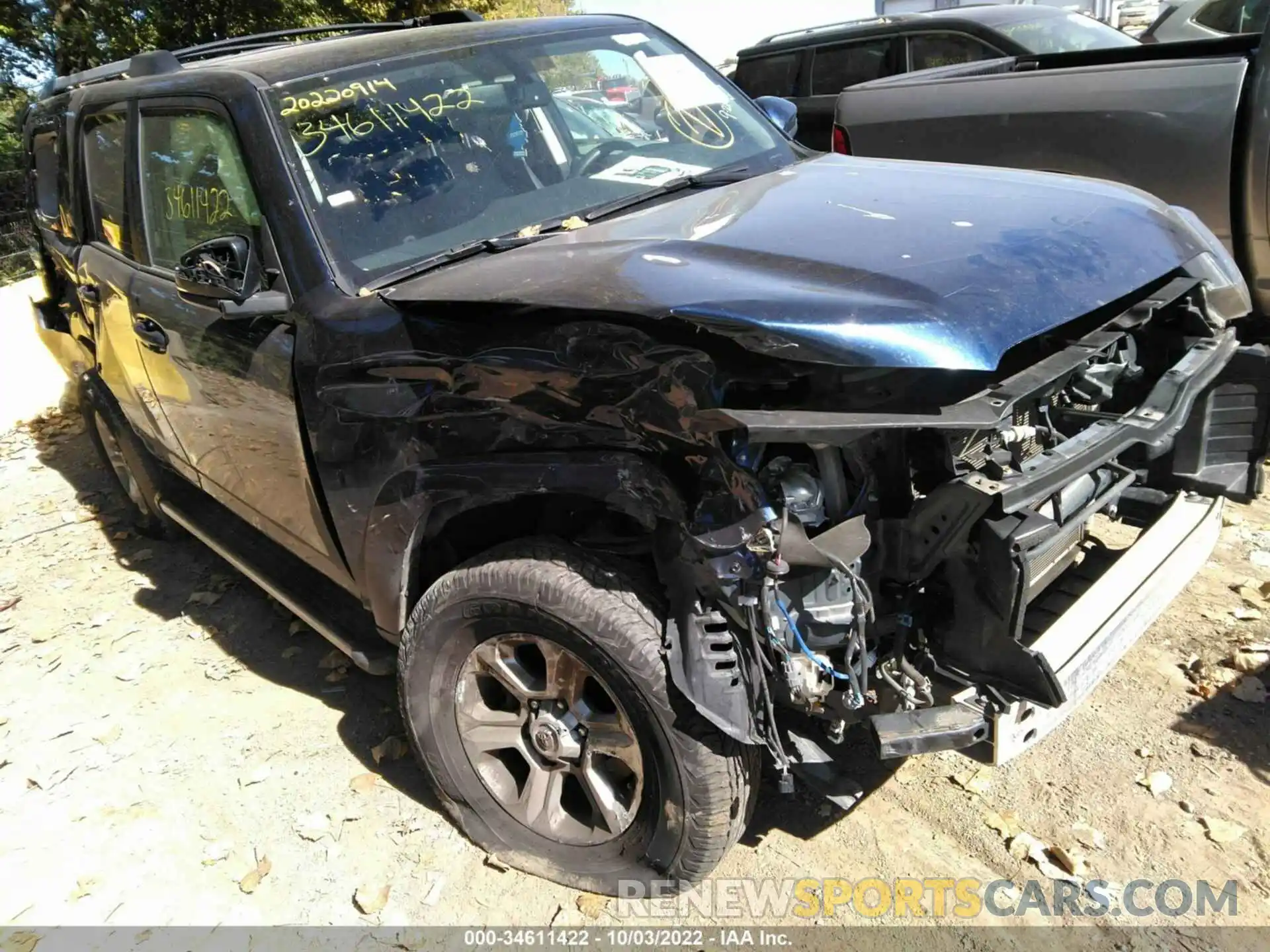 6 Photograph of a damaged car JTEBU5JR0K5725722 TOYOTA 4RUNNER 2019