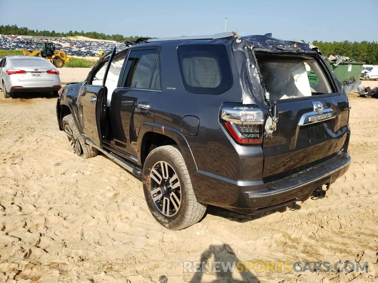 3 Фотография поврежденного автомобиля JTEBU5JR0K5725770 TOYOTA 4RUNNER 2019