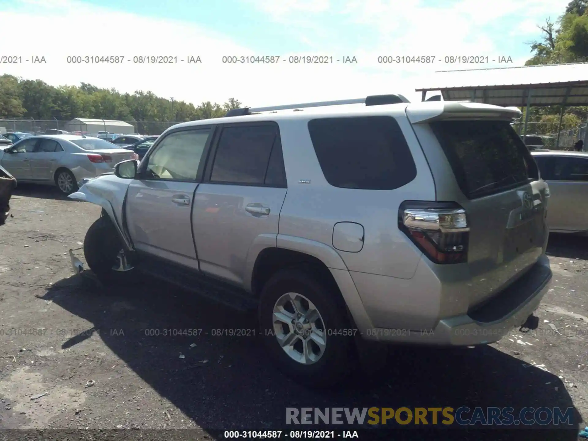 3 Photograph of a damaged car JTEBU5JR0K5725977 TOYOTA 4RUNNER 2019