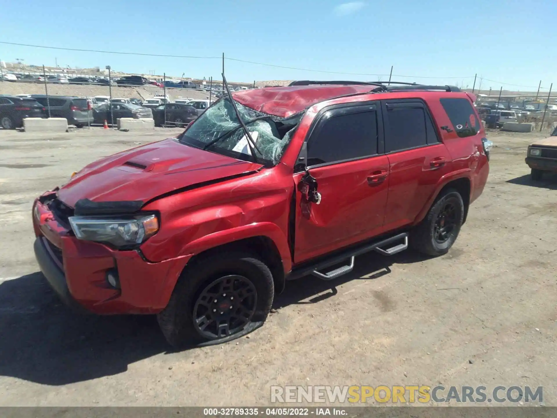 2 Фотография поврежденного автомобиля JTEBU5JR0K5728040 TOYOTA 4RUNNER 2019