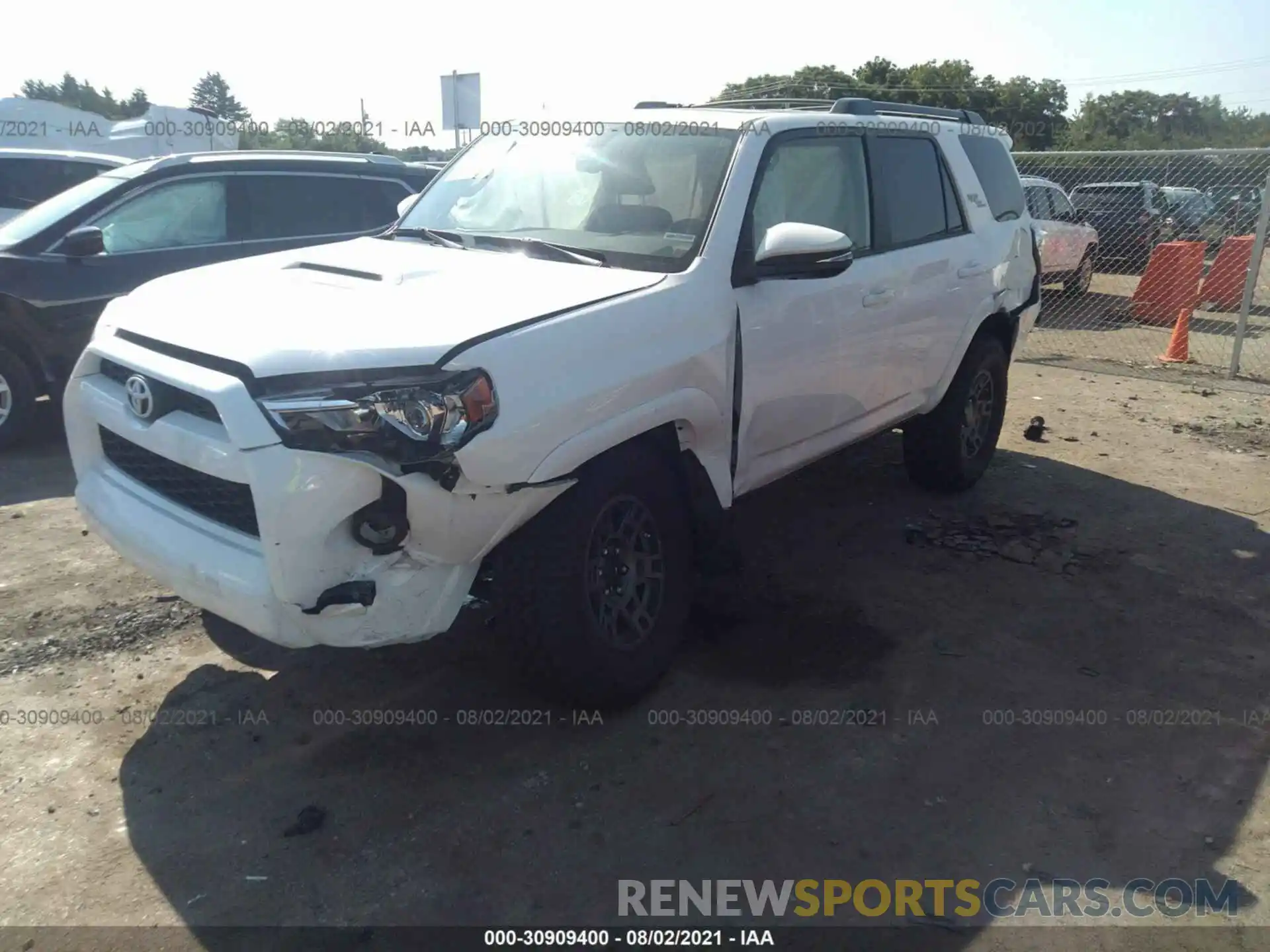 6 Photograph of a damaged car JTEBU5JR0K5728443 TOYOTA 4RUNNER 2019