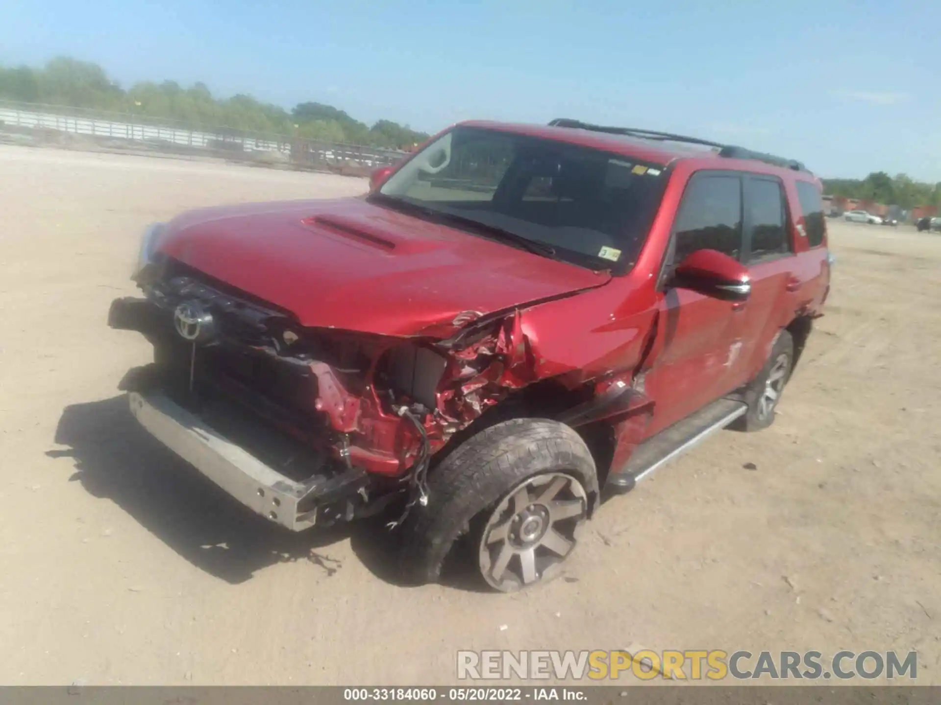 2 Photograph of a damaged car JTEBU5JR0K5731147 TOYOTA 4RUNNER 2019