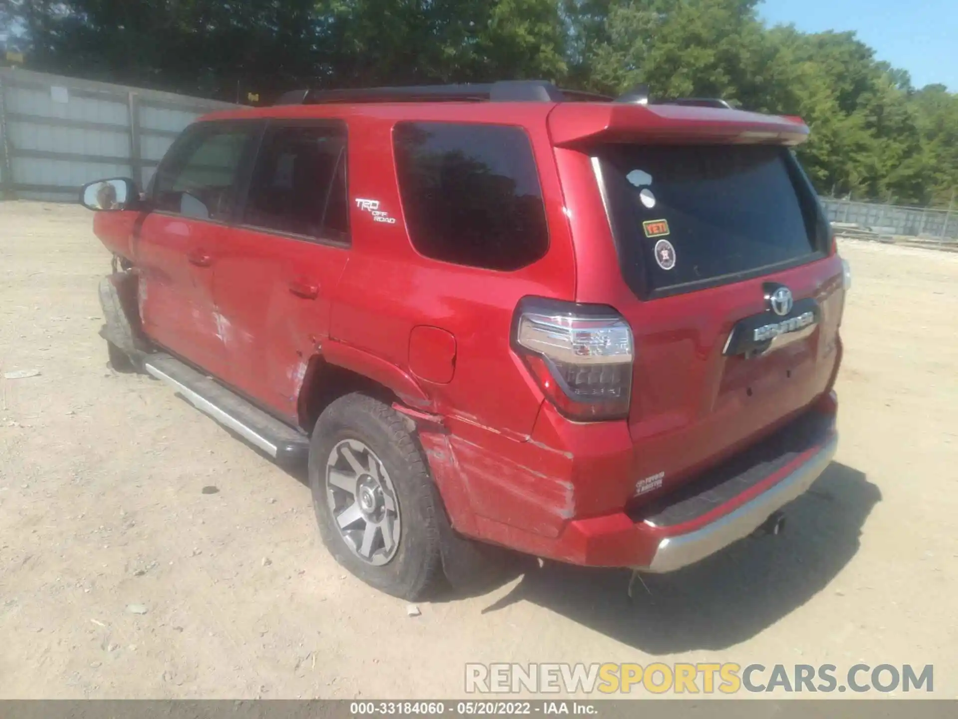 3 Photograph of a damaged car JTEBU5JR0K5731147 TOYOTA 4RUNNER 2019