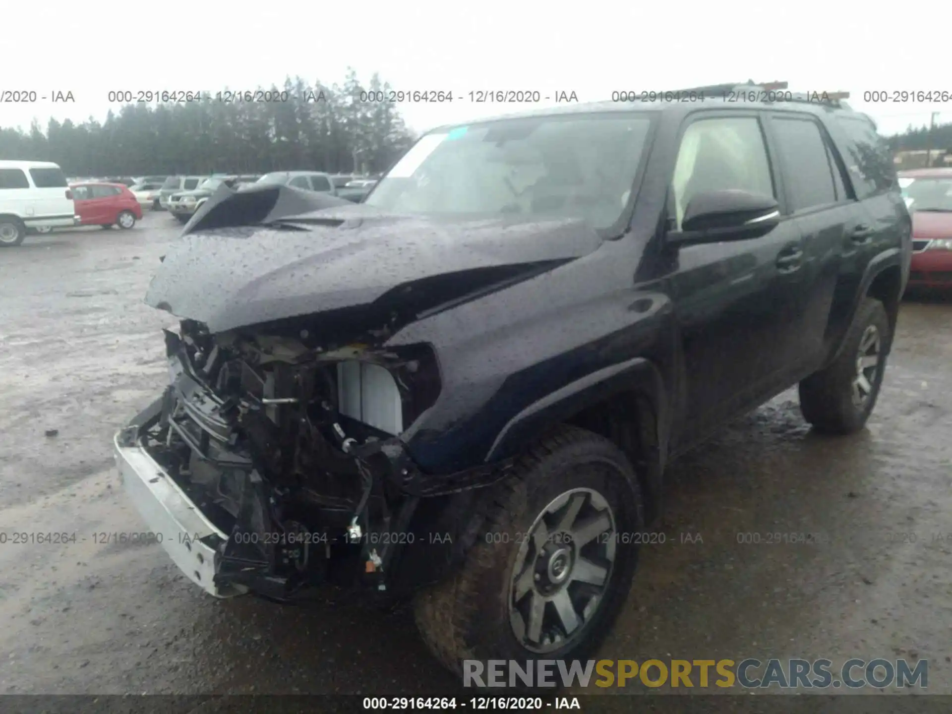 2 Photograph of a damaged car JTEBU5JR0K5733139 TOYOTA 4RUNNER 2019