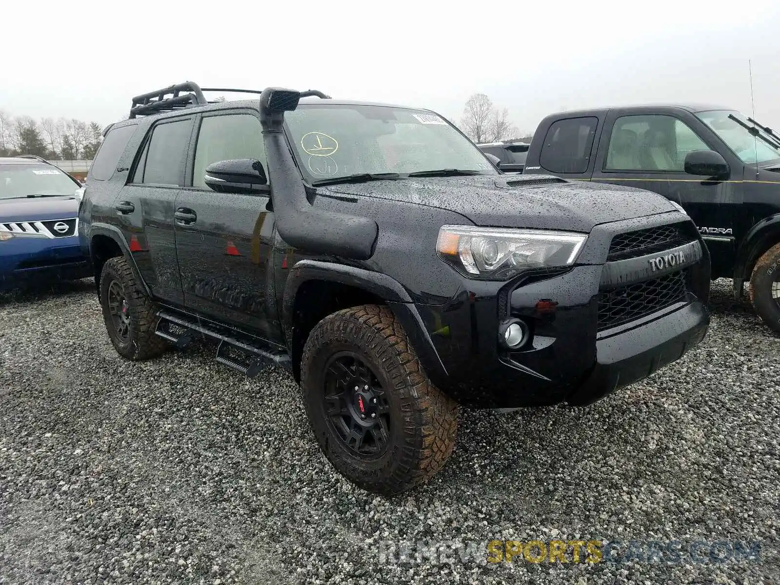 1 Photograph of a damaged car JTEBU5JR0K5733237 TOYOTA 4RUNNER 2019