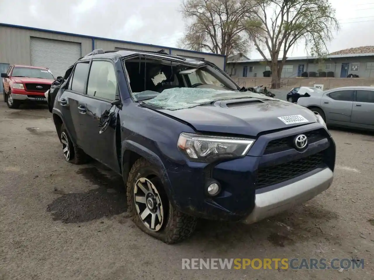 1 Photograph of a damaged car JTEBU5JR0K5734419 TOYOTA 4RUNNER 2019