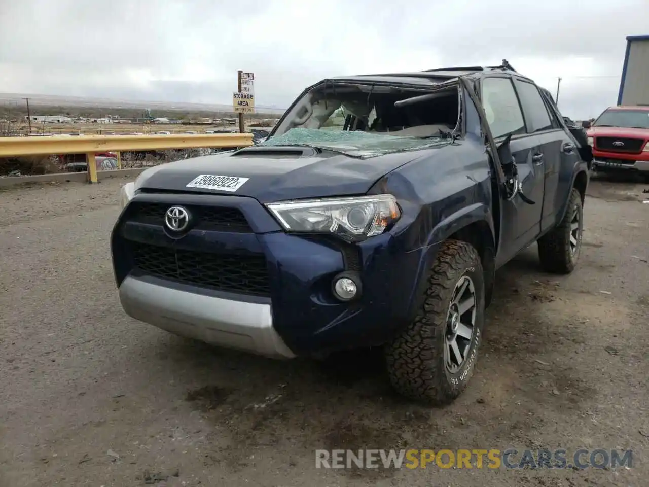 2 Photograph of a damaged car JTEBU5JR0K5734419 TOYOTA 4RUNNER 2019