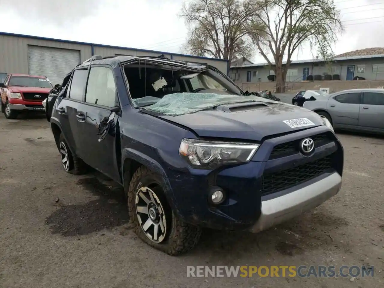 9 Фотография поврежденного автомобиля JTEBU5JR0K5734419 TOYOTA 4RUNNER 2019