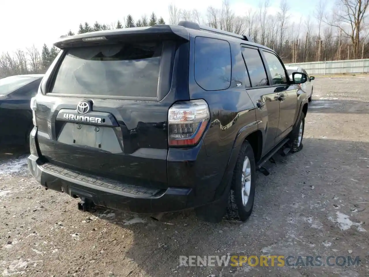 4 Фотография поврежденного автомобиля JTEBU5JR0K5735795 TOYOTA 4RUNNER 2019