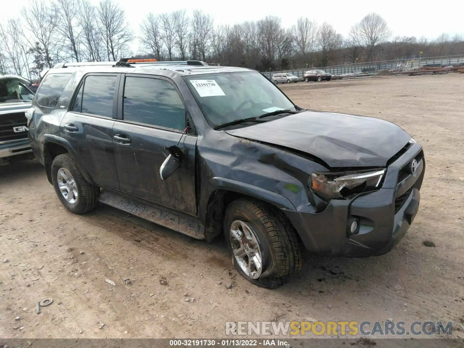 1 Photograph of a damaged car JTEBU5JR1K5610644 TOYOTA 4RUNNER 2019