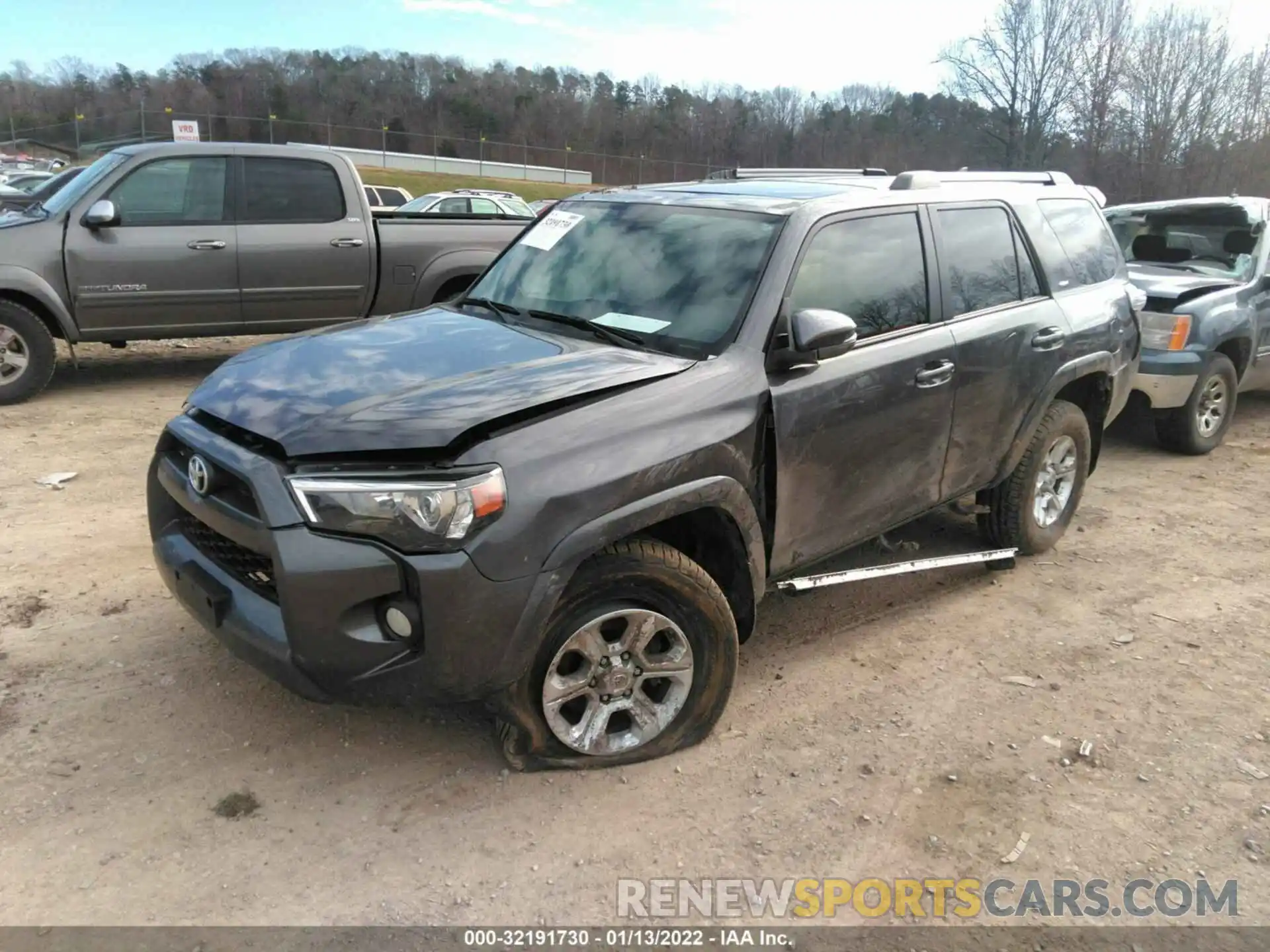 2 Photograph of a damaged car JTEBU5JR1K5610644 TOYOTA 4RUNNER 2019