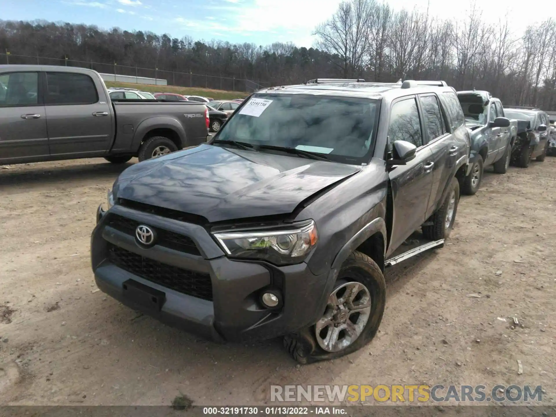 6 Photograph of a damaged car JTEBU5JR1K5610644 TOYOTA 4RUNNER 2019