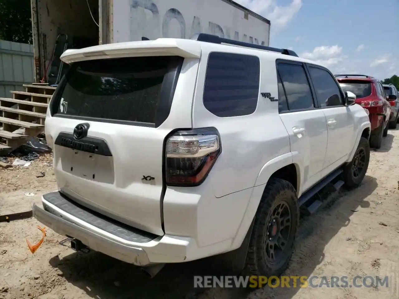 4 Photograph of a damaged car JTEBU5JR1K5612572 TOYOTA 4RUNNER 2019