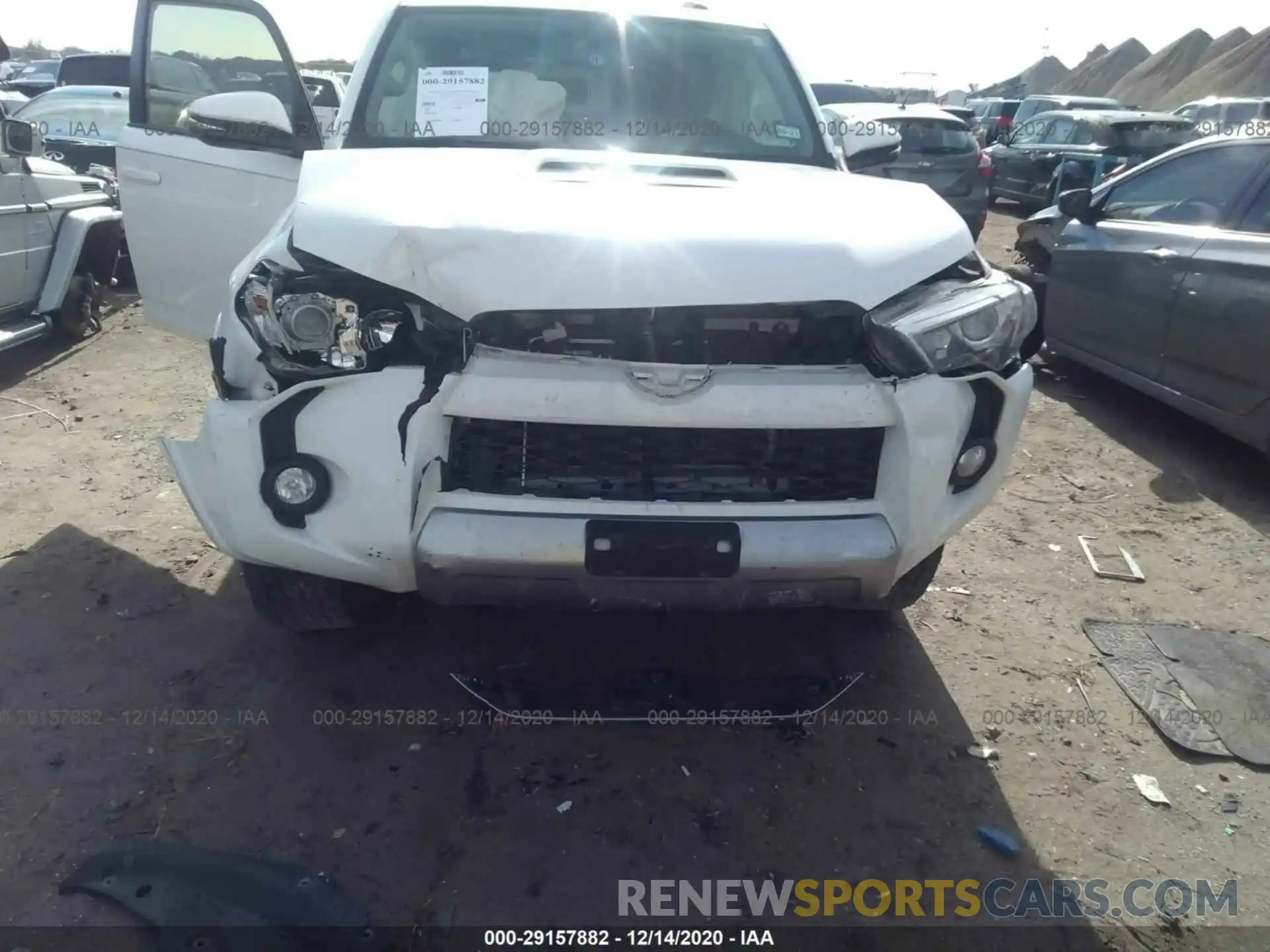 6 Photograph of a damaged car JTEBU5JR1K5612667 TOYOTA 4RUNNER 2019