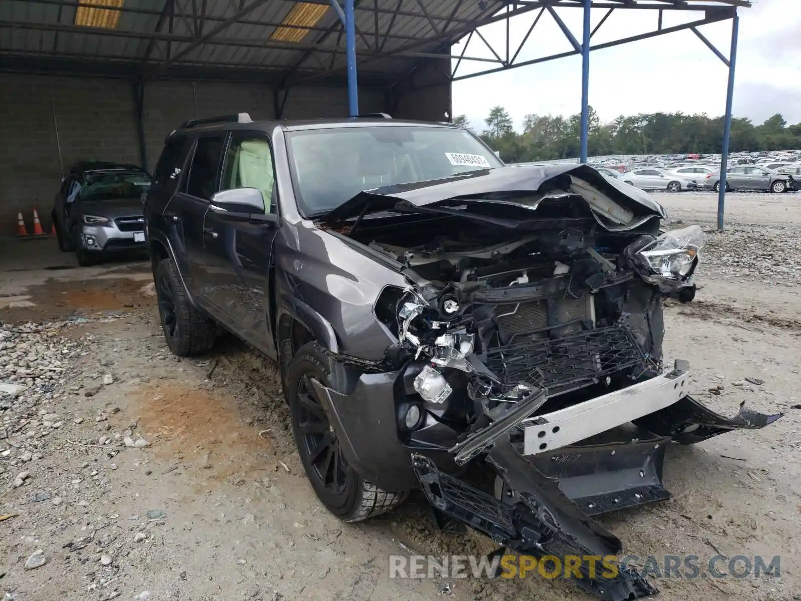 1 Photograph of a damaged car JTEBU5JR1K5613768 TOYOTA 4RUNNER 2019