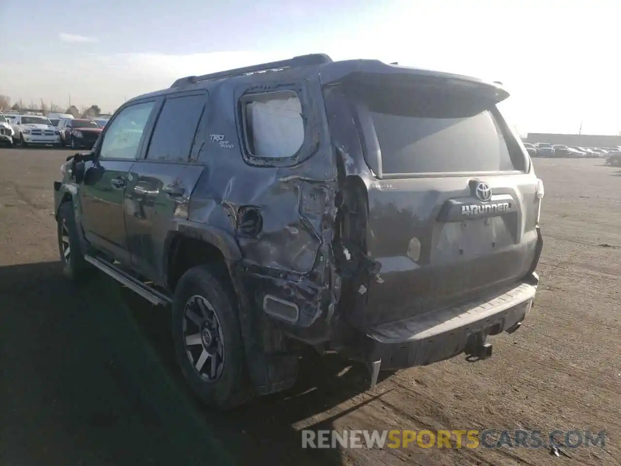 3 Photograph of a damaged car JTEBU5JR1K5613821 TOYOTA 4RUNNER 2019