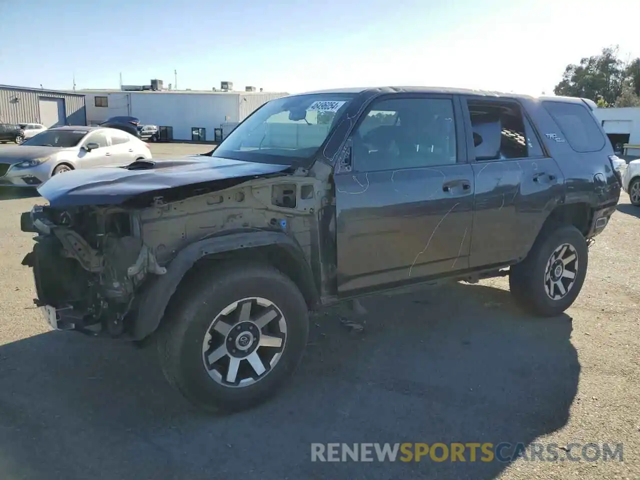 1 Photograph of a damaged car JTEBU5JR1K5615892 TOYOTA 4RUNNER 2019