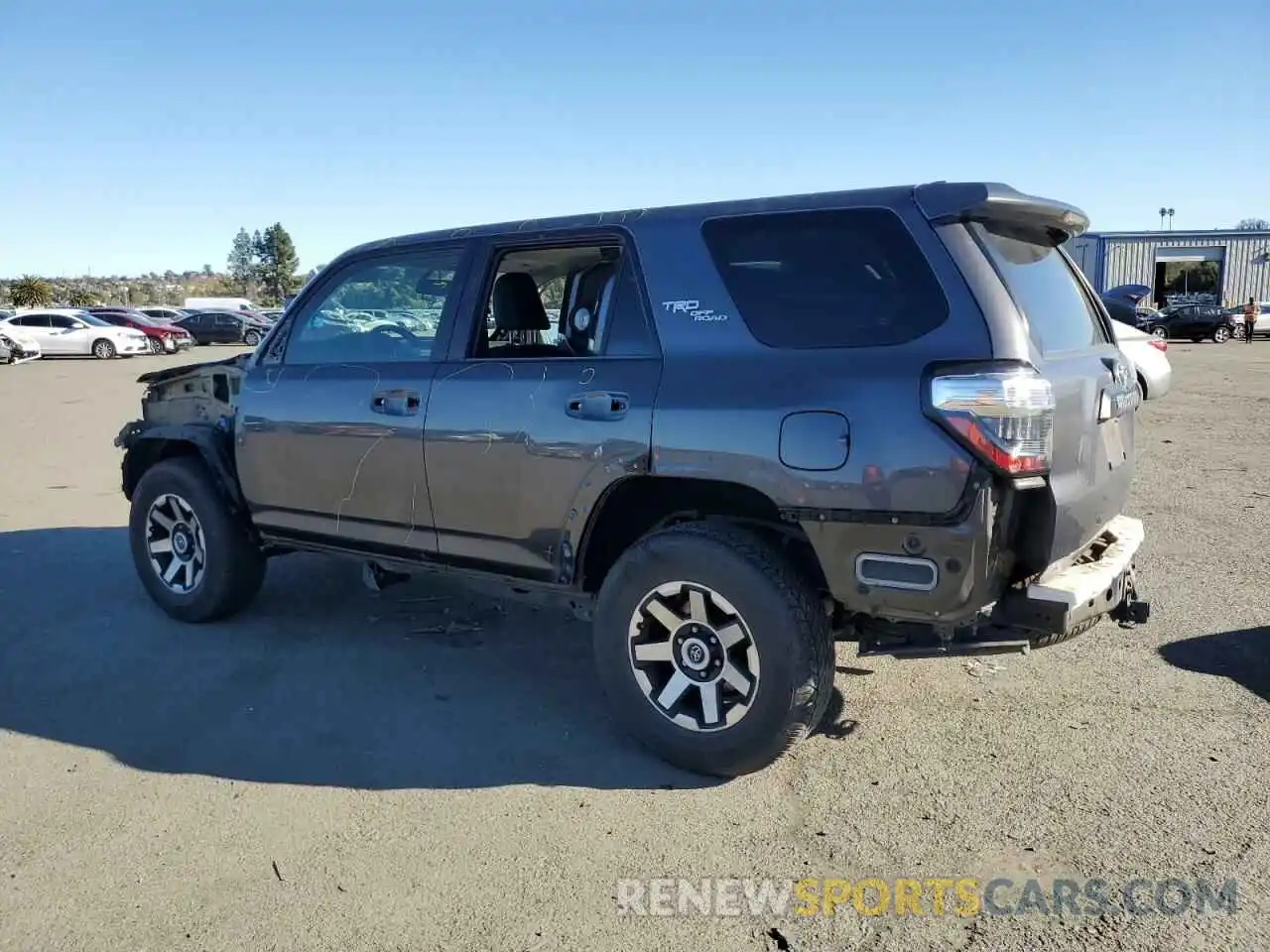 2 Photograph of a damaged car JTEBU5JR1K5615892 TOYOTA 4RUNNER 2019