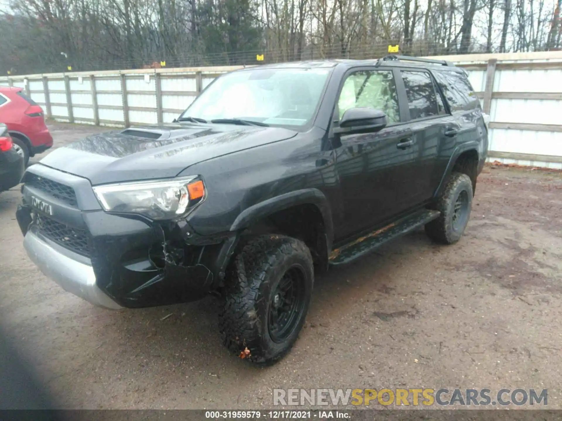 2 Photograph of a damaged car JTEBU5JR1K5617643 TOYOTA 4RUNNER 2019