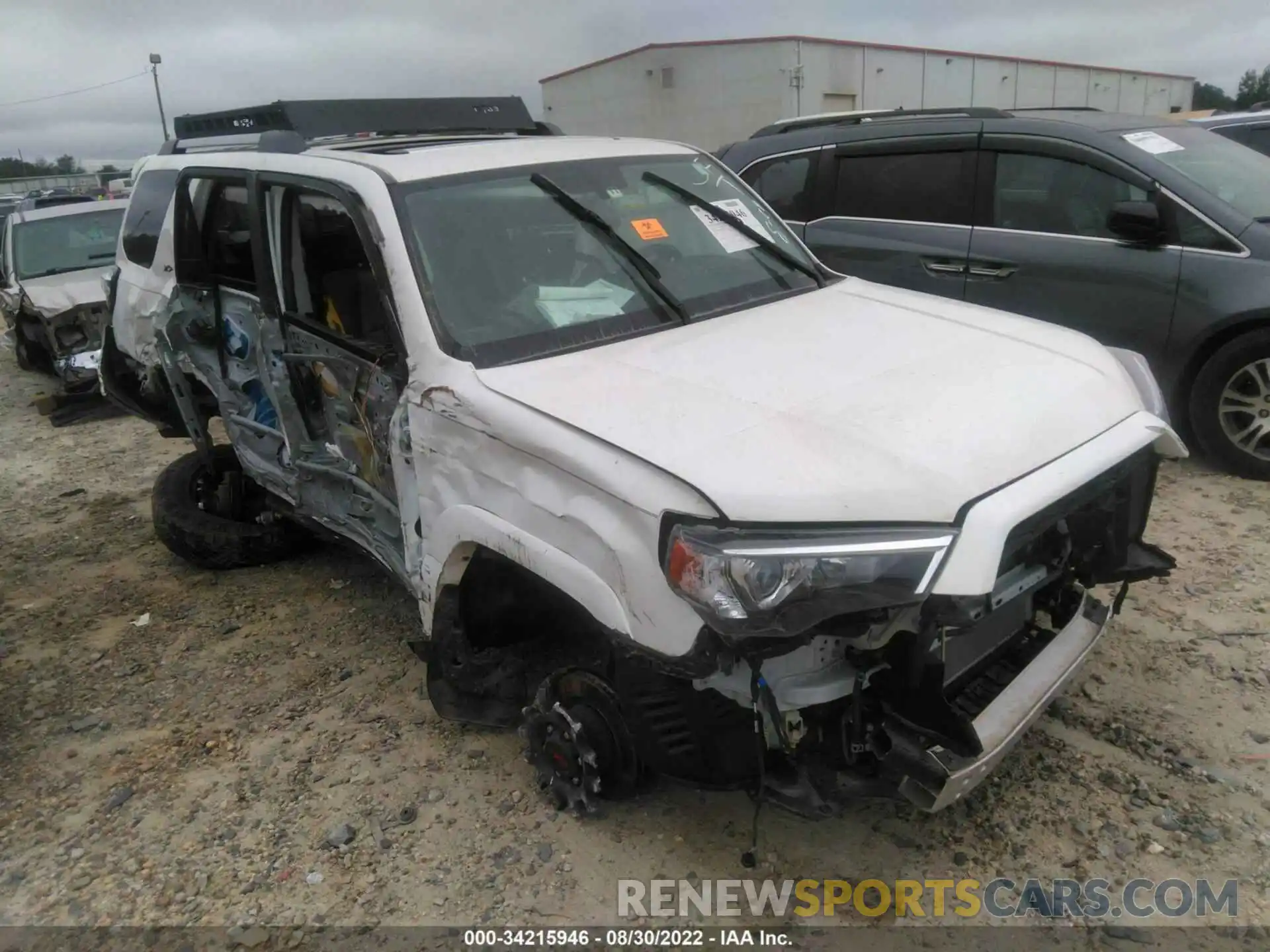 1 Photograph of a damaged car JTEBU5JR1K5620820 TOYOTA 4RUNNER 2019