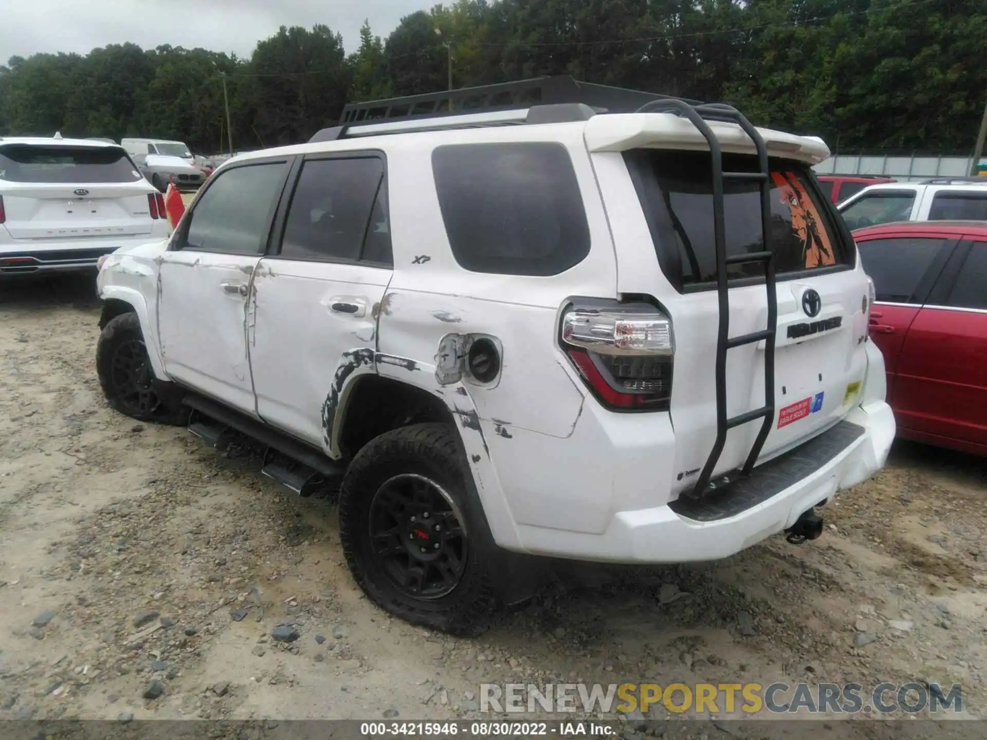 3 Photograph of a damaged car JTEBU5JR1K5620820 TOYOTA 4RUNNER 2019