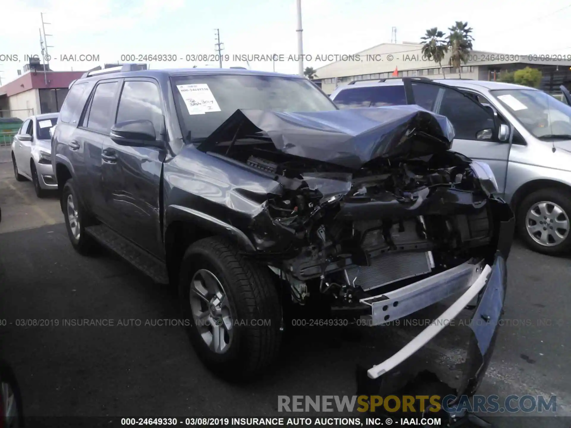 1 Photograph of a damaged car JTEBU5JR1K5622955 TOYOTA 4RUNNER 2019