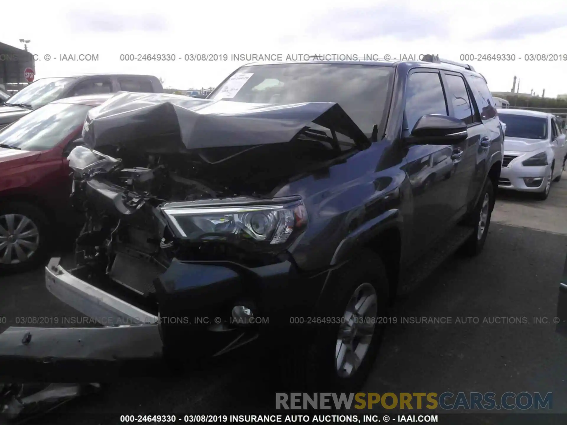 2 Photograph of a damaged car JTEBU5JR1K5622955 TOYOTA 4RUNNER 2019