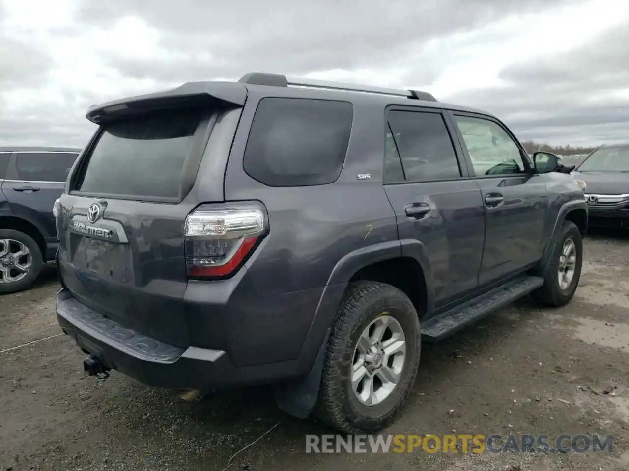 4 Фотография поврежденного автомобиля JTEBU5JR1K5623510 TOYOTA 4RUNNER 2019